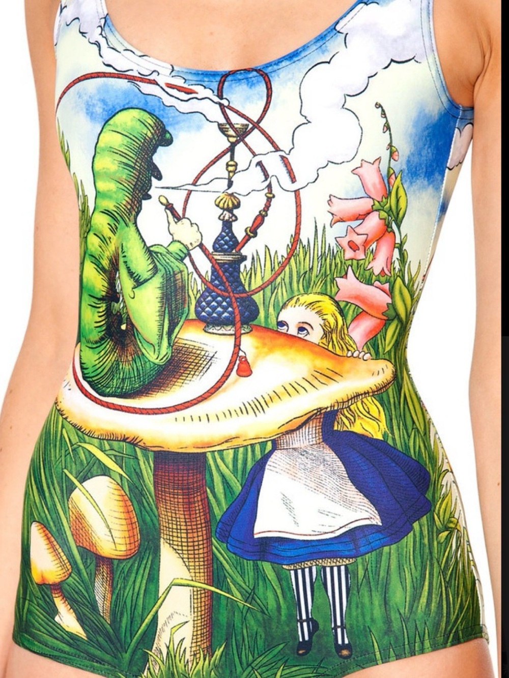 Blackmilk Alice & The Caterpillar Swimsuit